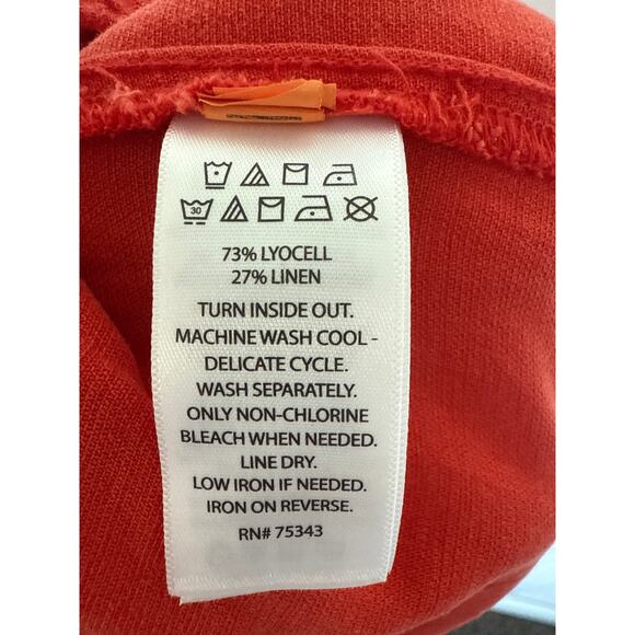 NWT Calypso St. Barth Vintagelook Linen Blend Ruffle Maxi, M - Picture 6 of 6